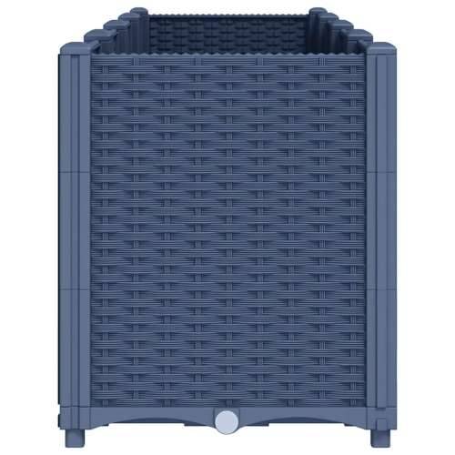 Vrtna sadilica plava siva 160 x 40 x 53 cm od PP-a - Plavo-siva 160 x 40 x 53 cm 1 Cijena