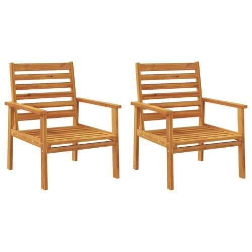 5-dijelna vrtna garnitura od masivnog drva bagrema - Smeđa 2x chair + 2x bench + table 1 Cijena