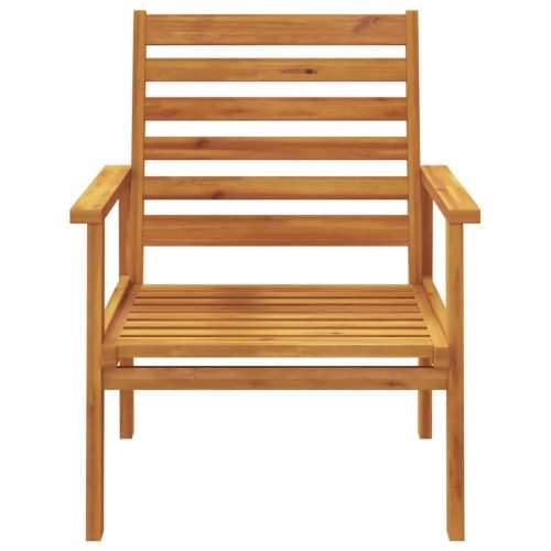 5-dijelna vrtna garnitura od masivnog drva bagrema - Smeđa 2x chair + 2x bench + table 1 Cijena