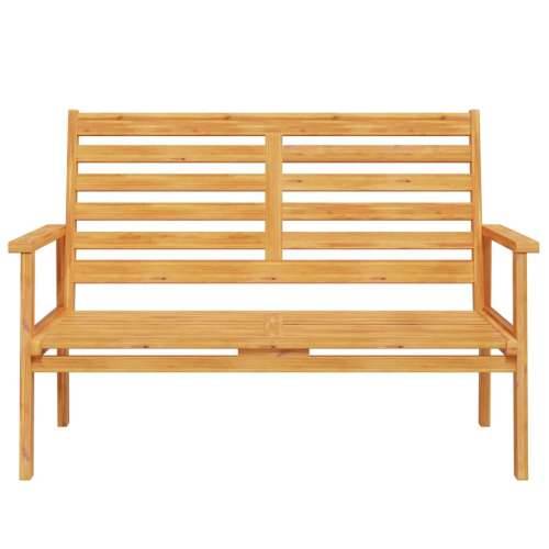 5-dijelna vrtna garnitura od masivnog drva bagrema - Smeđa 2x chair + 2x bench + table 1 Cijena
