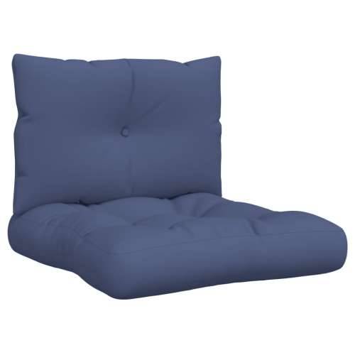 Set jastuka za palete modri 60 x 38 x 13 cm od tkanine - Modra 2 Cijena