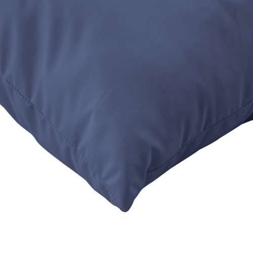 Set jastuka za palete modri 60 x 38 x 13 cm od tkanine - Modra 2 Cijena