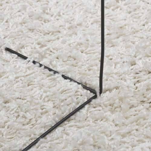 Čupavi tepih PAMPLONA s visokim vlaknima moderni krem 80x250 cm - Krema 80 x 250 cm Cijena