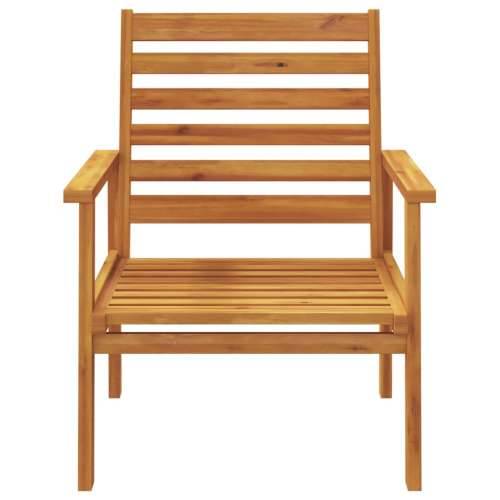 4-dijelna vrtna garnitura od masivnog drva bagrema - Smeđa 2x chair + bench + table 1 Cijena