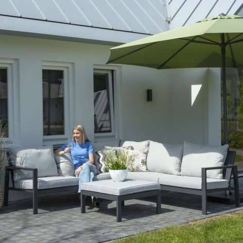 Madison navlaka za vrtnu garnituru 255 x 255 x 70 cm siva - 255 x 255 x 70 cm 1 Cijena