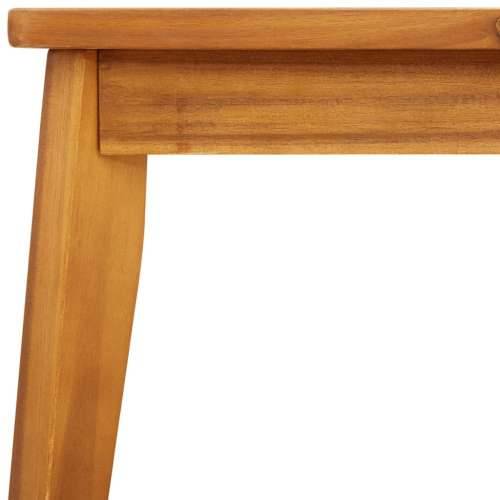4-dijelna vrtna garnitura s jastucima masivno bagremovo drvo Smeđa i siva 2x chair + bench + table 1 Cijena