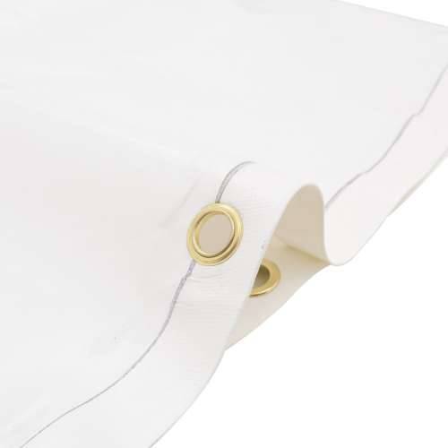 Cerada siva 1 x 2,5 m 650 g/m² - Bijela 1 x 2.5 m 1 with eyelets Cijena