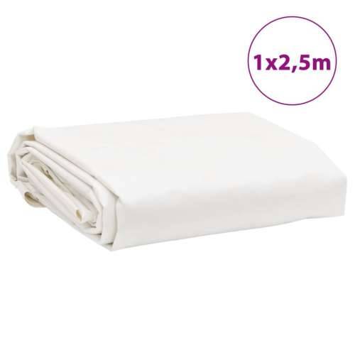 Cerada siva 1 x 2,5 m 650 g/m² - Bijela 1 x 2.5 m 1 with eyelets Cijena