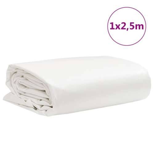 Cerada bijela 1 x 2,5 m 650 g/m² - Bijela 1 x 2.5 m 1 without eyelets Cijena