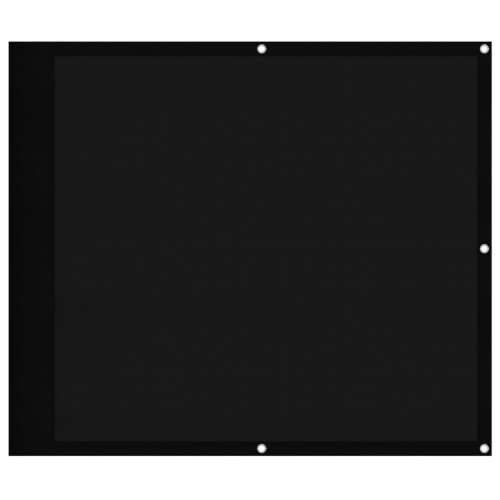 Balkonski zaslon crni 90x700 cm 100 % poliester Oxford - Crna 90 x 700 cm 1 Cijena