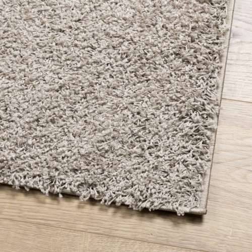Čupavi tepih PAMPLONA s visokim vlaknima moderni bež 160x230 cm - Bež 160 x 230 cm Cijena