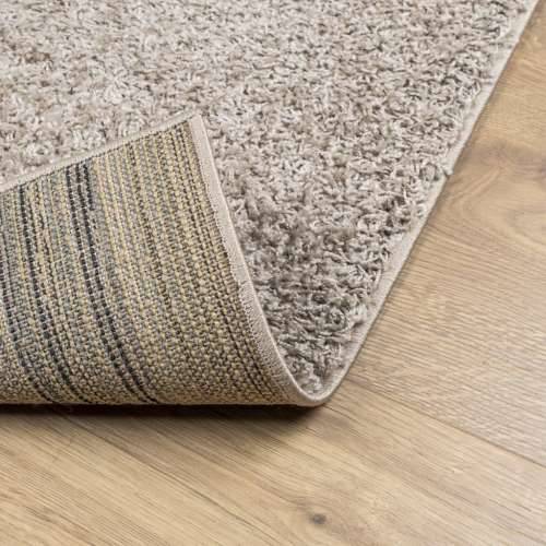 Čupavi tepih PAMPLONA s visokim vlaknima moderni bež 160x230 cm - Bež 160 x 230 cm Cijena