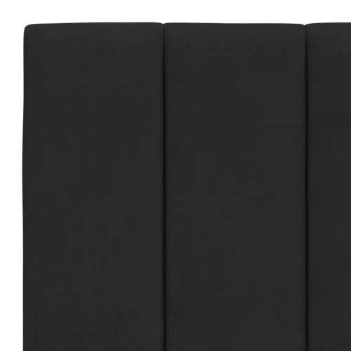 Okvir kreveta s LED svjetlima crni 180 x 200 cm baršunasti - Crna 180 x 200 cm Cijena