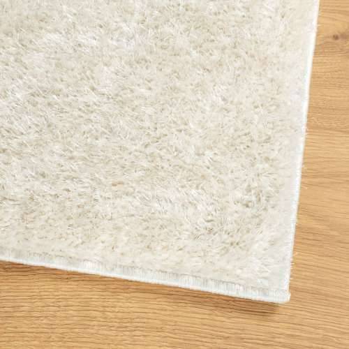 Tepih ISTAN s visokim vlaknima sjajni izgled krem 80 x 150 cm - Krema 80 x 150 cm Cijena