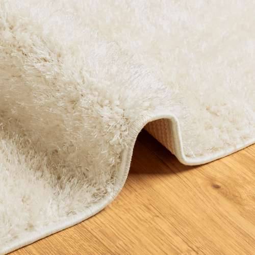 Tepih ISTAN s visokim vlaknima sjajni izgled krem 80 x 150 cm - Krema 80 x 150 cm Cijena