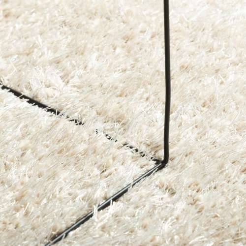 Tepih ISTAN s visokim vlaknima sjajni izgled krem 80 x 150 cm - Krema 80 x 150 cm Cijena