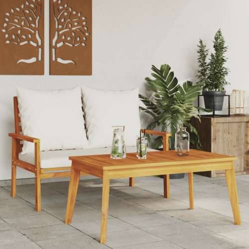 Vrtni stol - Blagovaonski stol 100 x 55 x 45 cm masivno bagremovo drvo - Smeđa 1 stol Cijena