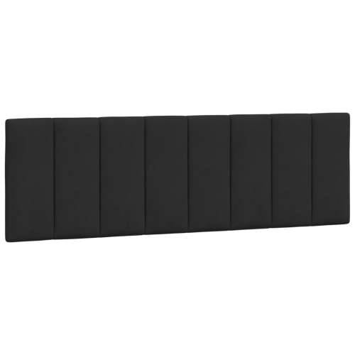 Okvir kreveta s LED svjetlima crni 160 x 200 cm baršunasti - Crna 160 x 200 cm Cijena