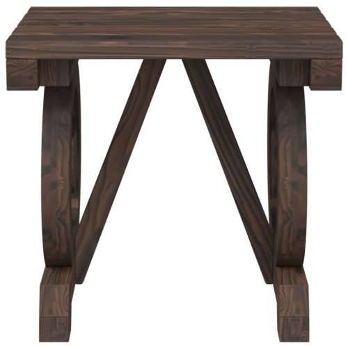 Vrtni tabure 40 x 36,5 x 38,5 cm od masivne jelovine - Tamno smeđa 40 x 36,5 x 38,5 cm 1 Cijena