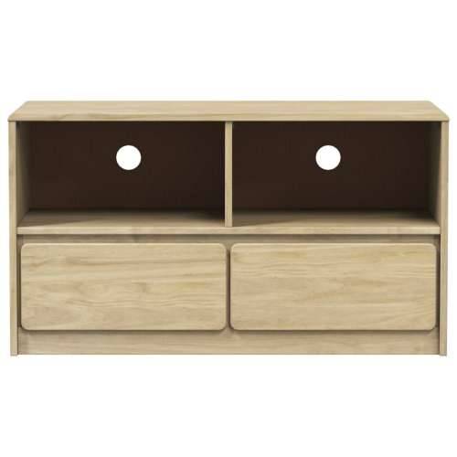 TV ormarić SAUDA boja hrasta 99 x 43 x 55 cm masivna borovina  Cijena