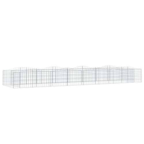 Lučna gabionska povišena gredica 400x100x50cm pocinčano željezo - 400 x 100 x 50 cm 1 Cijena