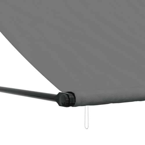 Tenda na uvlačenje antracit 250 x 150 cm od tkanine i čelika - Antracit 250 x 150 cm 1 Cijena