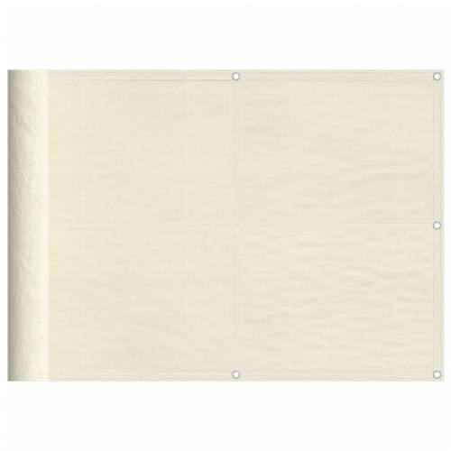Balkonski zaslon krem 75x800 cm 100 % poliester Oxford - Krema 75 x 800 cm 1 Cijena