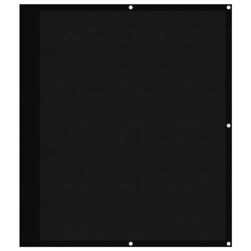 Balkonski zaslon crni 120x800 cm 100 % poliester Oxford - Crna 120 x 800 cm 1 Cijena