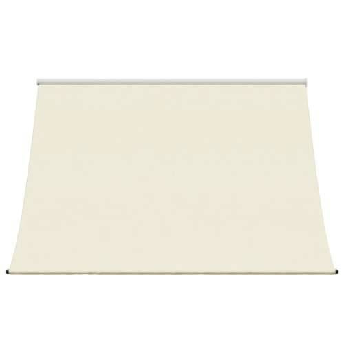 Tenda na uvlačenje krem 250 x 150 cm od tkanine i čelika - Krema 250 x 150 cm 1 Cijena