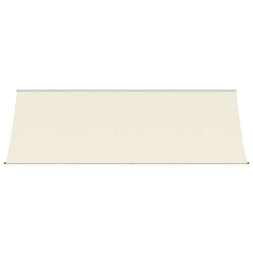 Tenda na uvlačenje krem 400 x 150 cm od tkanine i čelika - Krema 400 x 150 cm 1 Cijena