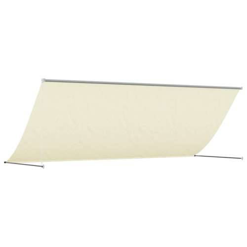 Tenda na uvlačenje krem 400 x 150 cm od tkanine i čelika - Krema 400 x 150 cm 1 Cijena