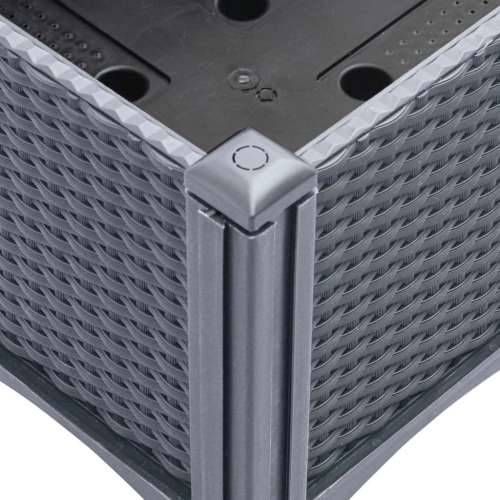 Vrtna sadilica s nogama plava siva 40 x 40 x 42 cm PP - Plavo-siva 40 x 40 x 42 cm 1 Cijena
