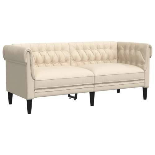 Dvosjed Chesterfield platneni - Krema Dvosjedi Cijena