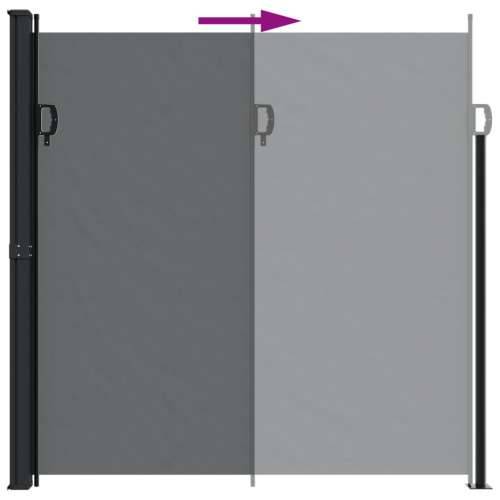 Bočna tenda na uvlačenje crna 200 x 500 cm - Crna 200 x 500 cm 1 Cijena