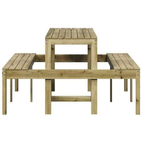 Stol za piknik 160 x 134 x 75 cm od impregnirane borovine - Prirodno impregnirano 160 x 134 x 75 cm 1 Cijena