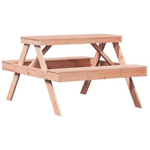 Stol za piknik 105 x 134 x 75 cm od masivnog drva duglazije - Prirodni douglas 1 Cijena