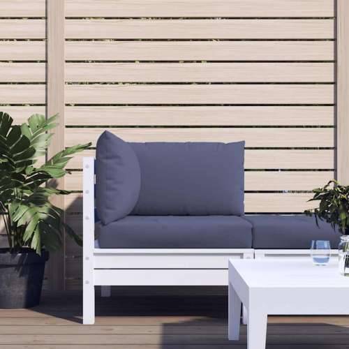 Jastuci za palete 3 kom modri od tkanine Oxford - Modra 1 kutna sofa Cijena