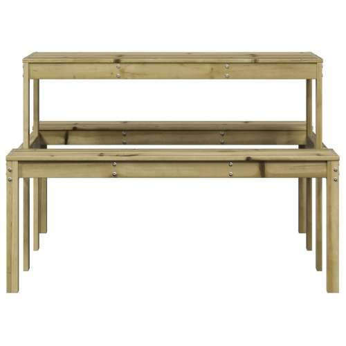 Stol za piknik 110 x 134 x 75 cm od impregnirane borovine Prirodno impregnirano 110 x 134 x 75cm 1 Cijena