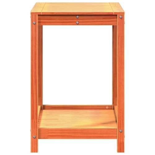 Stol za sadnju s policom voštano smeđi 82,5x50x75 cm borovina - Voštano smeđa 82.5 x 50 x 75 cm 1 Cijena