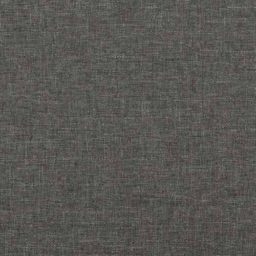 Krevet box spring s madracem LED tamnosivi 120 x 190 cm tkanina - Tamno siva 120 x 190 cm Blok s kvadratima Cijena