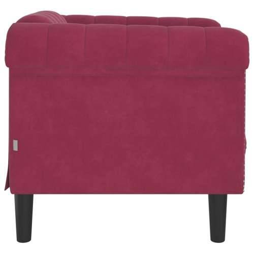 Fotelja crvena boja vina baršunasta - wine? Sofa Cijena