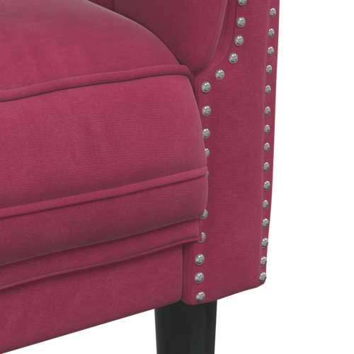 Fotelja crvena boja vina baršunasta - wine? Sofa Cijena