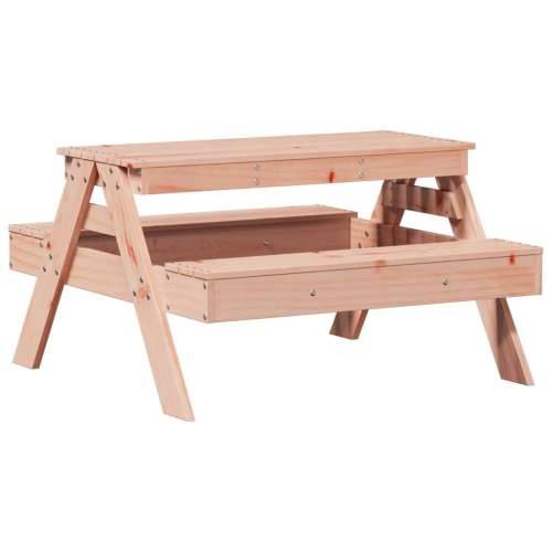 Stol za piknik za djecu 88 x 97 x 52 cm od masivne duglazije - Prirodni douglas 1 Cijena