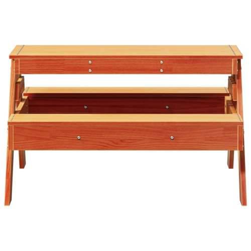 Stol za piknik za djecu voštano smeđi 88x97x52 cm od borovine - Voštano smeđa 1 Cijena