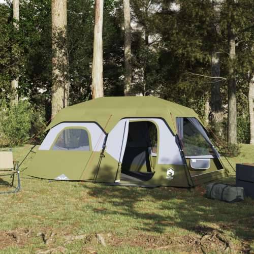 Šator za kampiranje za 9 osoba zeleni vodootporni