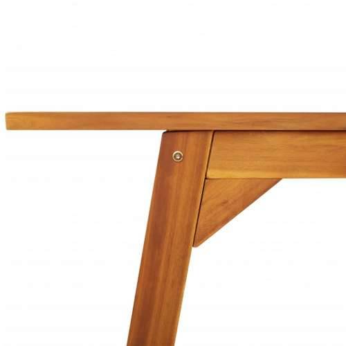 Vrtni stol - Blagovaonski stol 110 x 56 x 75 cm masivno bagremovo drvo Cijena