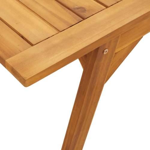 Vrtni stol - Blagovaonski stol 110 x 56 x 75 cm masivno bagremovo drvo Cijena