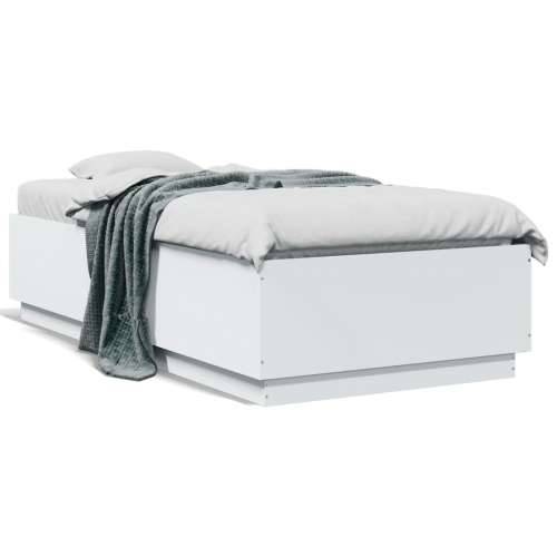 Okvir za krevet bijeli 90x190 cm konstruirano drvo - Bijela 75 x 190 cm Cijena