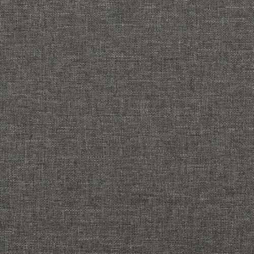 Krevet box spring s madracem LED tamnosivi 120 x 190 cm tkanina - Tamno siva 120 x 190 cm Okomite pruge Cijena