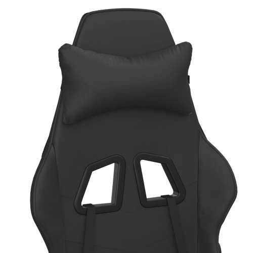 Masažna igraća stolica crna od umjetne kože Cijena
